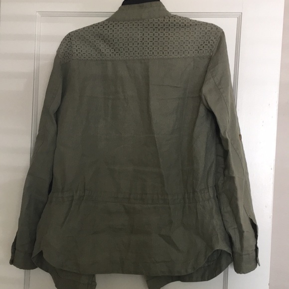 Green Linen Jacket - Picture 5 of 5